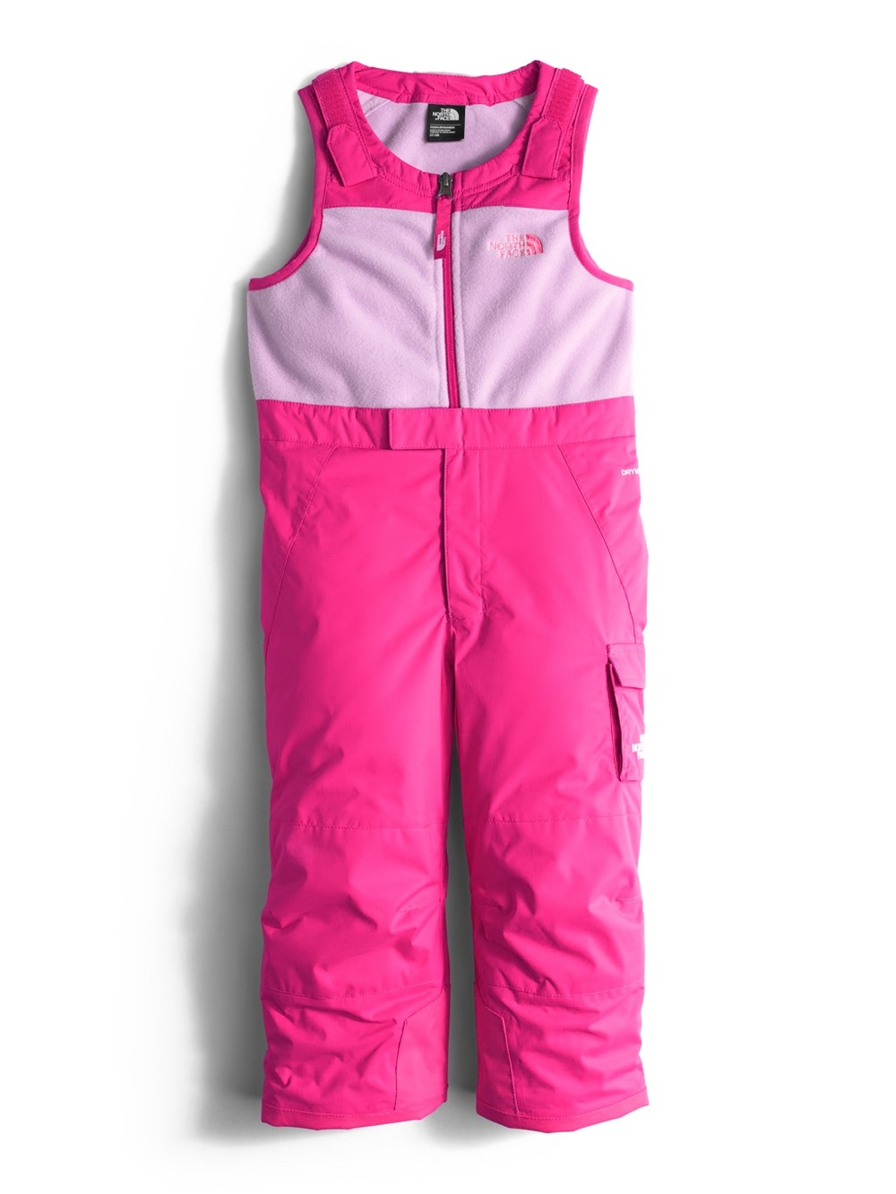 The North Face Toddler Insulated Snow Bib Pants Pink Size 2T
